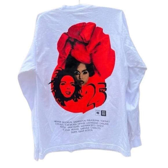 Miseducation of Lauryn Hill 25th Anniversary Tour T-Shirt, Various, New w/o Tag - Picture 2 of 12